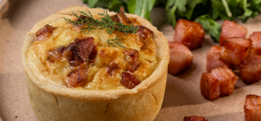 Quiché Lorraine con Tocino Ahumado Peñaranda