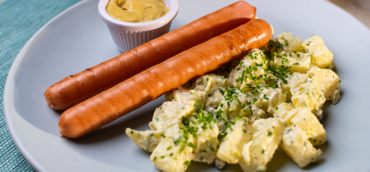 ENSALADA DE PAPA ALEMANA CON SALCHICHA WIENER PEÑARANDA